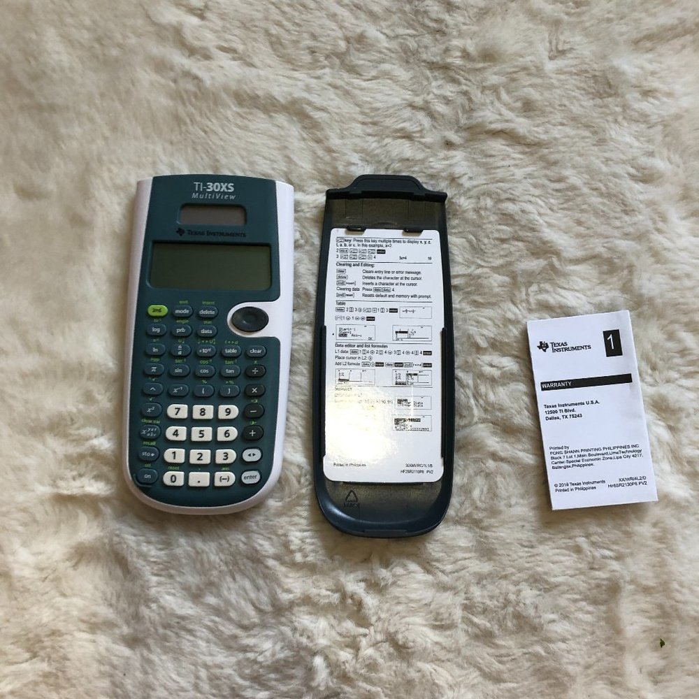 Texas instruments tI-30XS scientific calculator